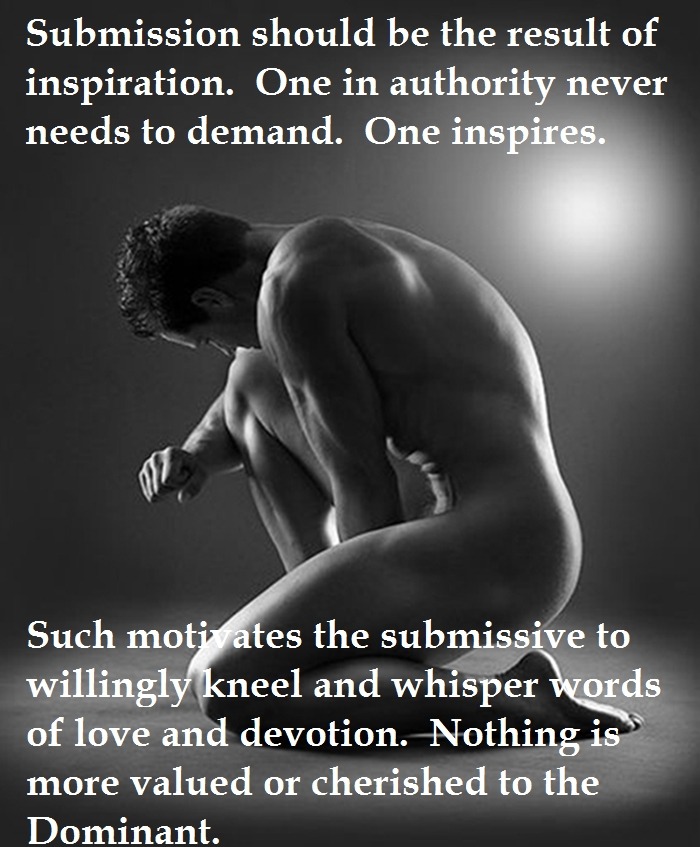 prurire:  I love nothing more than to inspire.