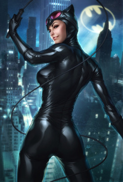 comicsareart:Catwoman by Stanley “Artgerm”