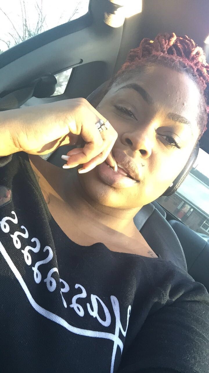 lipstickndlocs:  Happy Blackout Day ✌🏾✊🏾 dang I don’t look like I smile.