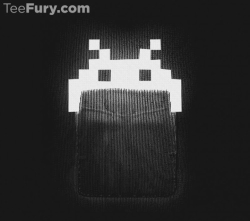 Pocket InvaderHe’s up on TeeFury right now!Created by Pacalin