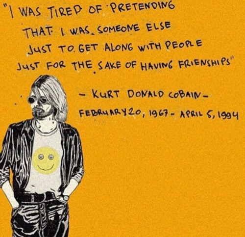 serious: stop pretending to be someone else
