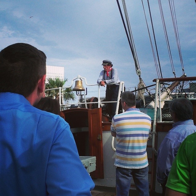 Hotel staff takes a tour of 1877 Tall Ship Elissa at Pier 21 in Galveston #GalvestonHistory #Pier21 #LoveGalveston by tremonthouse http://galvtx.com/1lh89Zk