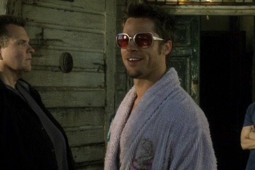 kobecryant:Brad Pitt in Fight Club (1999)