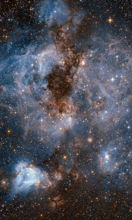 the-telescope-times: Hubble Peers into the Storm This shot from the NASA/ESA Hubble Space Telescope 