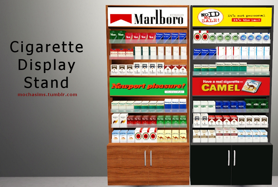 Java with SimDoughnut — mochasims Cigarette Display Stand I know this