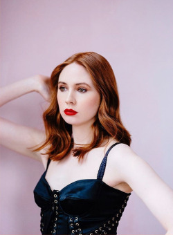 tottycrushes:  Karen Gillan by Kat Irlin