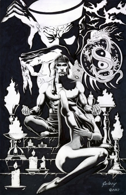 brianmichaelbendis:Shang-Chi, Master of Kung-Fu, by Paul Gulacy