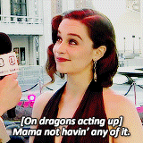 rubyredwisp:  Get to Know Me Meme: [1/10] Celebrity Crushes: Emilia ClarkeThe other