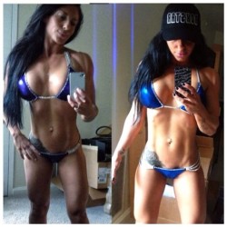 fitgymbabe:  From Instagram: fitfreak_chelsea