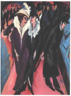 artist-kirchner:Street, Berlin via Ernst