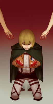 koffo-art:  sad sad Armin because he did