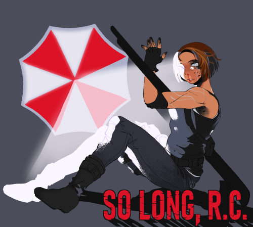 &ldquo;I decided then and there: the ashes of Raccoon City would be Umbrella&rsquo;s ashes too. I wo