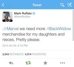 comic-khan:  markruffalo has always been