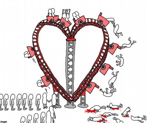 bendecidacon-una-maldicion:   andreagomezfranco:  :‘c   De hecho asi es el amor
