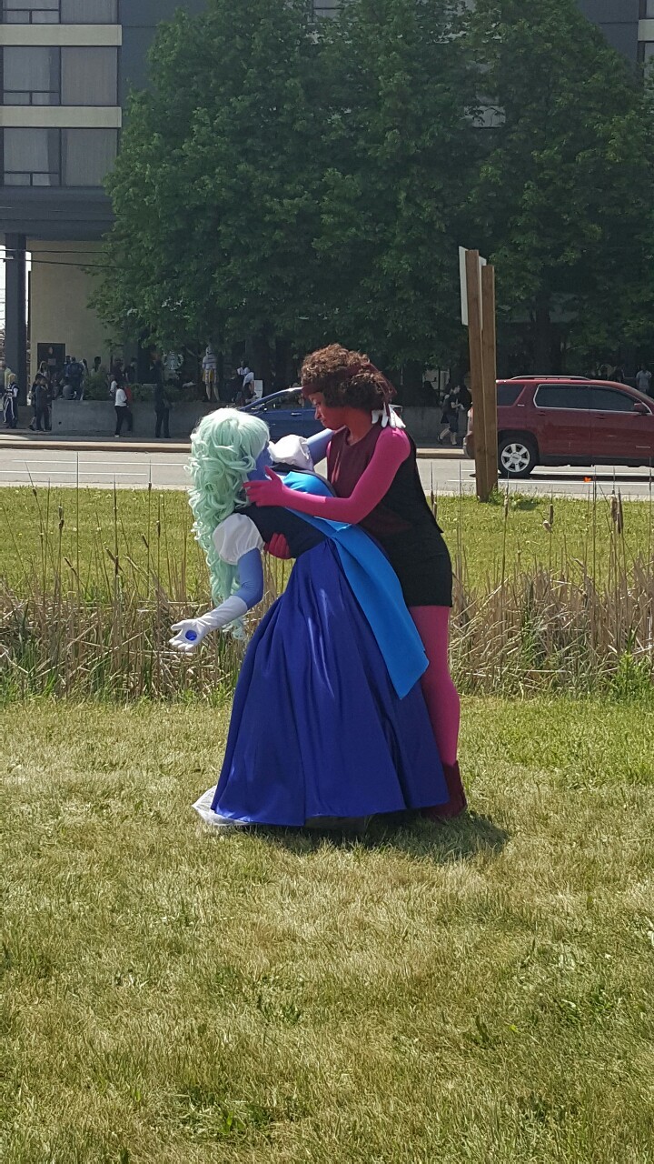 plekleyostrich:  Steven Universe Saturday photoshoot part 2! I was the Blue Pearl!