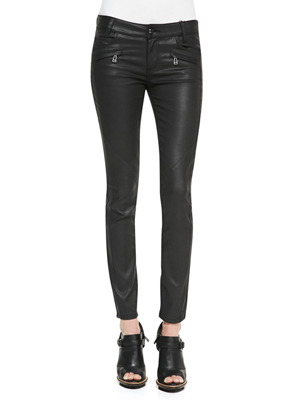 Belstaff Skinny Coated Moto Jeans