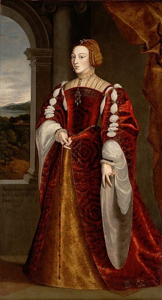 Portrait of Isabella of Portugal (1503-1539) Holy Roman Empress after Jakob Seisenegger