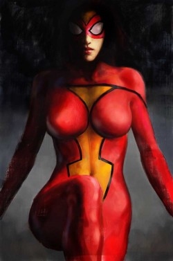 zachfk:  Spider-Woman by Alex Maleev 