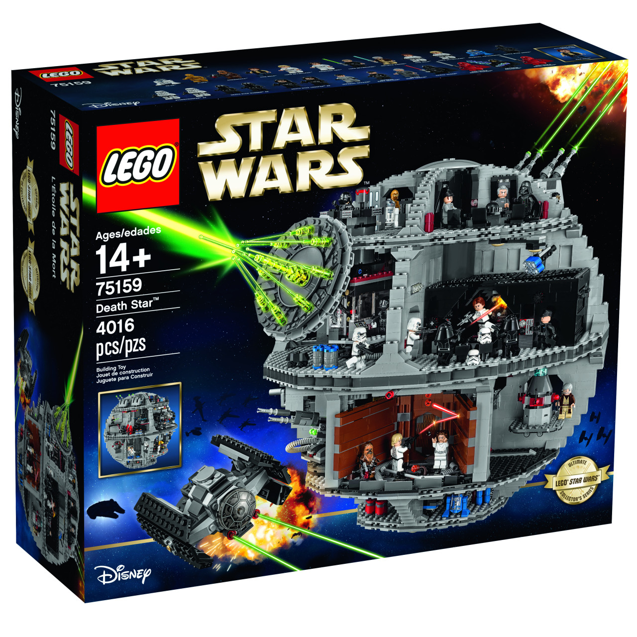 lego-minifigures:  LEGO Star Wars Death Star (75159) This re-release will be available