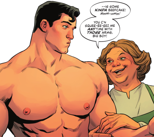 why-i-love-comics:  I know anything I post with them will immediately be derailed by Superman’s fat tits so here they are all in one so everyone can get it out of their systemBatman/Superman: World’s Finest #6 - “The Flying Grayson” (2022)written
