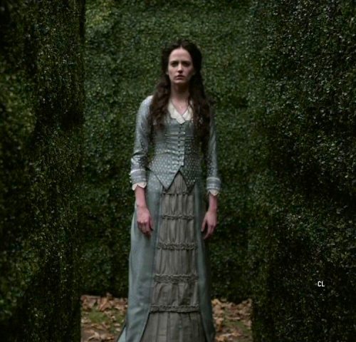 costumeloverz71:Vanessa Ives (Eva Green) Blue dress.. Penny Dreadful (2014-2016).. Costume by Gabrie