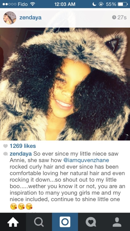 visualtea:  this is so heart warming! 😊😊   Okay but can we talk about that fur hood she’s rocking
