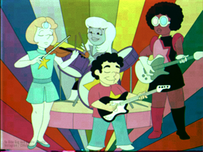 yeoldegaganddoodle:  Steven Universe 1976, continued.(Just a still for now) |Commissions|