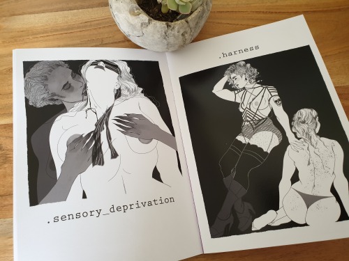 Sirens, switches, lusty witches. A double (SALTY) zine featuring the best of my MerMays and Kinktobe