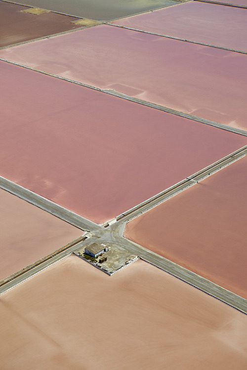 vurtual:  Aerial view of the saltworks - Ibiza, Spain (by Xavier Duran) 