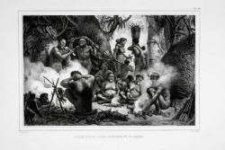 Illustration of Brazilians, from Voyage Pittoresque