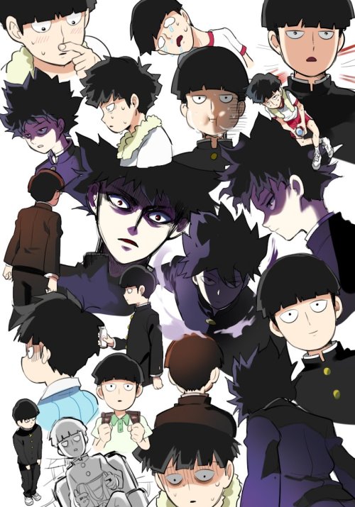 reinzsinjoy:  Kageyama Shigeo (Mob) by モヒ 