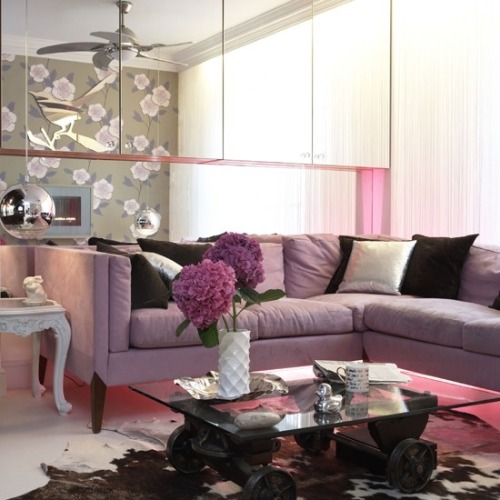 Elegant &amp; Feminine Living Rooms