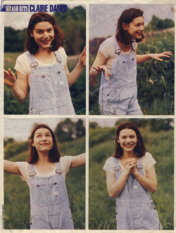 little-trouble-grrrl:   Claire Danes in Smash Hits 