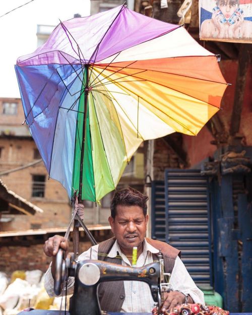 My final #RainbowUmbrella images this week: Proof that even when...