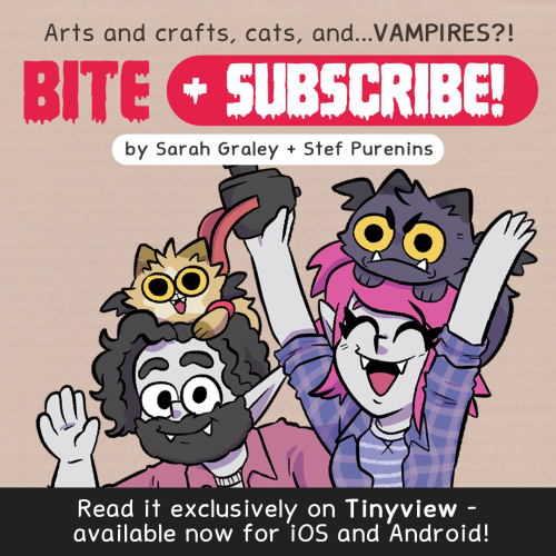 Hiya! We just launched a brand new comic called Bite + Subscribe over at Tinyview! Head over to http