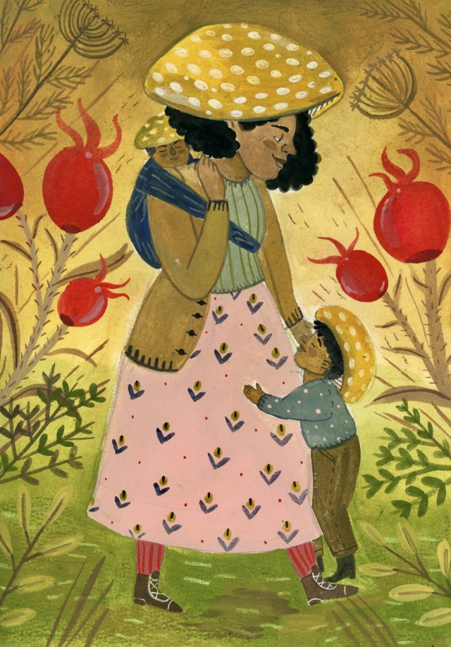 Autumn Mushroom Mama