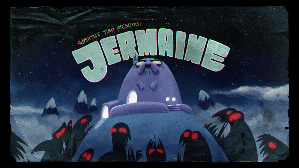 Jermaine - title carddesigned by Brandon Grahampainted by Nick Jenningspremieres