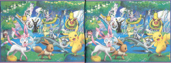 pokescans:  A “Spot the Difference” game from a kid’s magazine. 