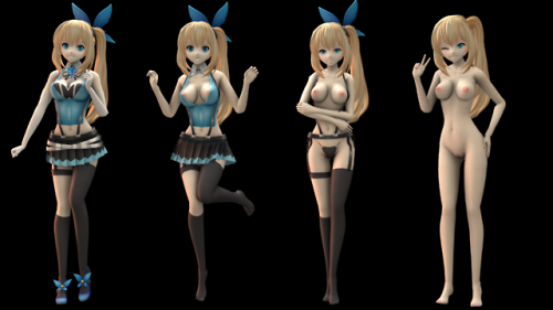 Mira Akari model available on SFMLabHere you have the new japanese virtual youtuber… somethingsomething, whatever. I have no idea who she is since i avoid “youtubers” like a plague, but it seems to be something like Kizuna AI. She’s cute,