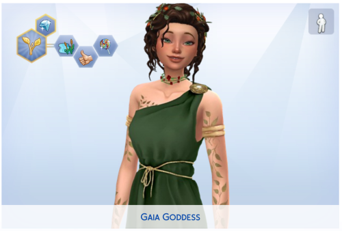 lolnynysmods:Here is my 3rd divinity from my series of Deity Holiday Traditions! Gaia! The lovely mo