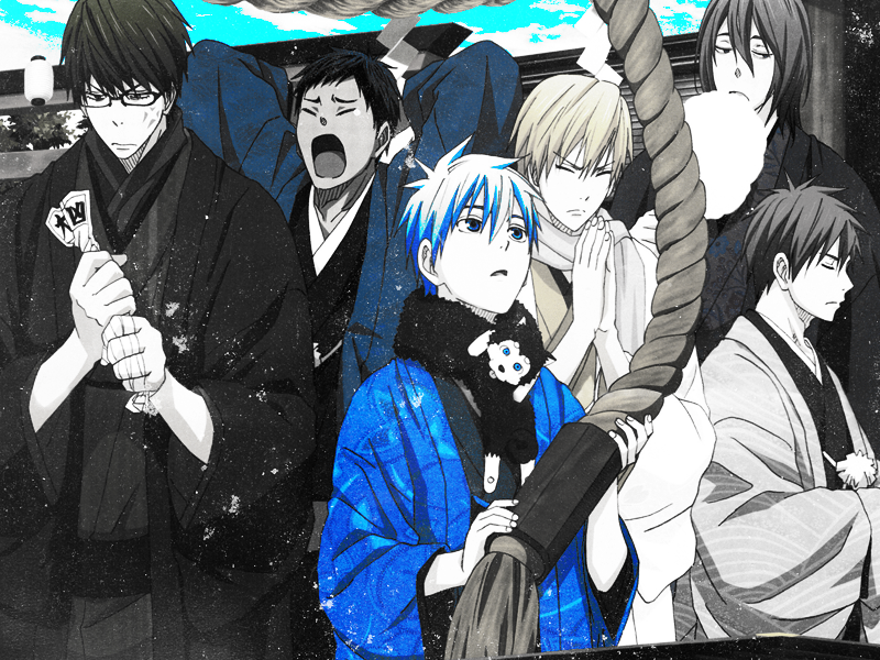 tenimuhou:  Kiseki no Sedai in Blue 