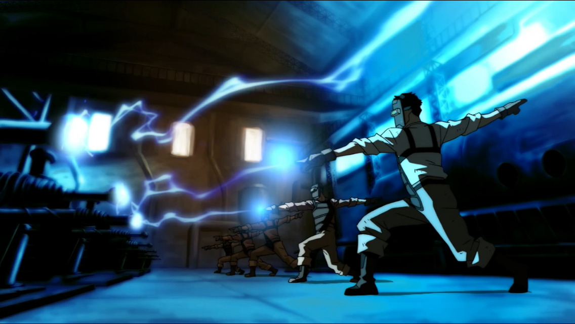 thebestofkorra:   Mako + Lightning bending  I’ve seen a few people express dislike