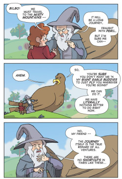 dorkly:  Why Gandalf Never Uses the Giant