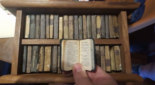 globefan: 100 year old mini Shakespeare collection. ….BACK, all of you.