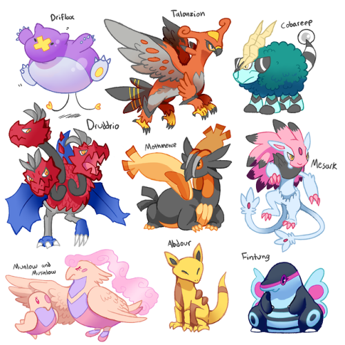 pokemonfusion: morganmudway: Pokefusions! All in one post! Choose your favorite