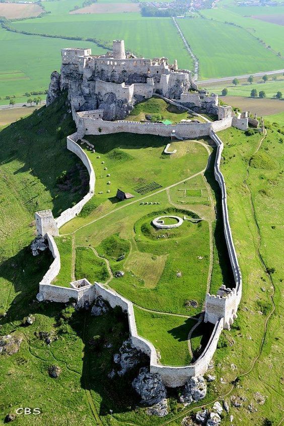 The Spissky Castle in Slovakia.