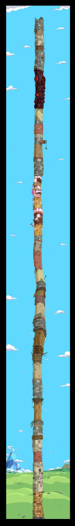 kingofooo:  selected backgrounds from The Tower art director - Nick Jennings BG designers - Santino Lascano & Derek Hunter BG painters - Sandra Calleros, Ron Russell, and Teri Shikasho