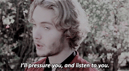 stuartsmary:ultimate shipper challenge: 1/3 proposalsI’ll pressure you, and listen to you. And argue