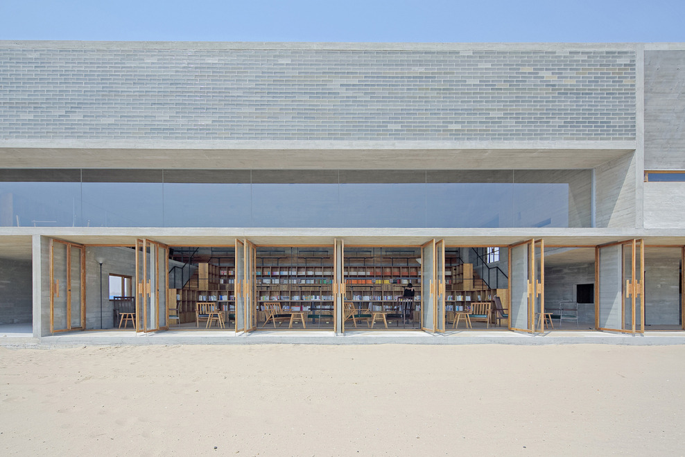   Seashore Library Vector Architects  