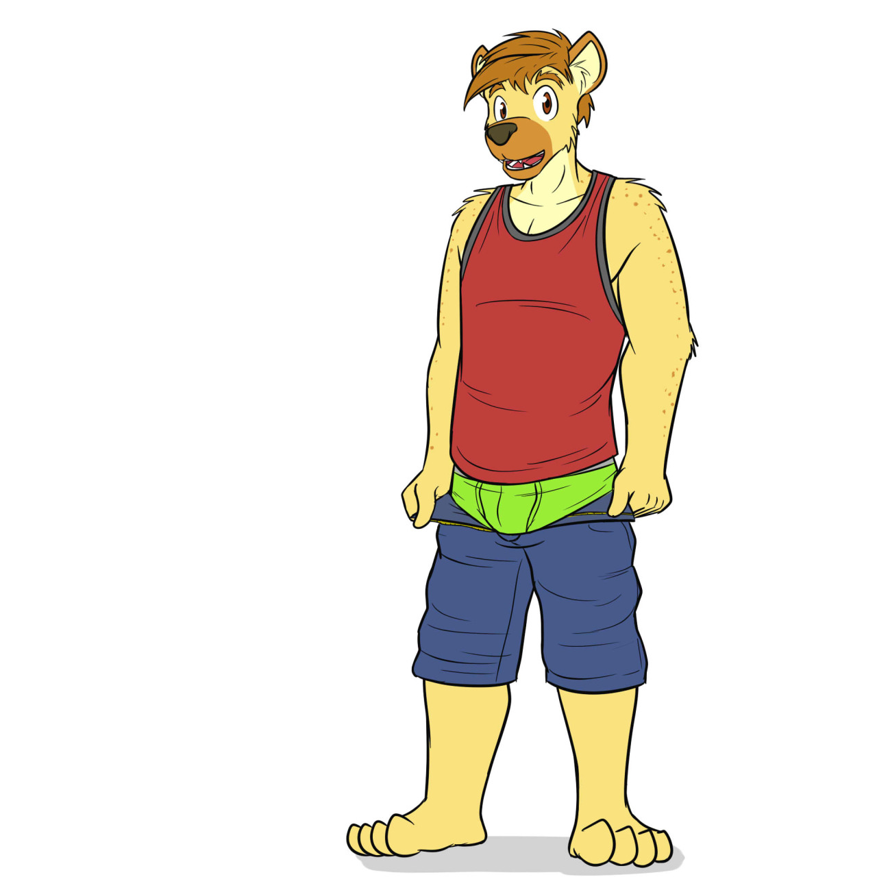 What kind of undies do you wear?“Just your run of the mill boxer-briefs.  I’ve
